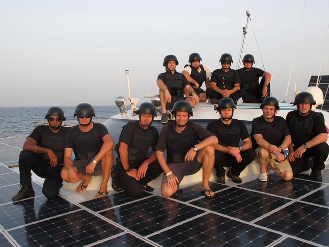 PlanetSolar - ready, set, off to the Gulf if Aden ©  SW